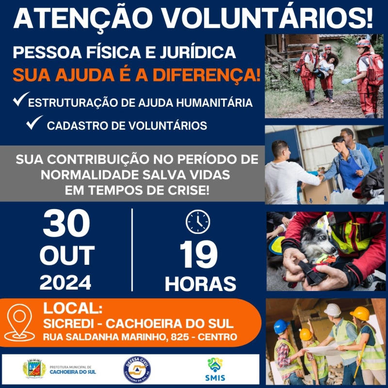 Noticia e-hora-de-estruturar-a-ajuda-humanitaria-e-o-cadastro-de-voluntarios-para